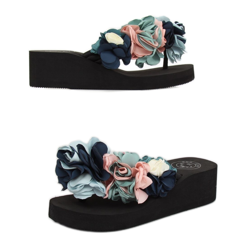 Black FM5050 Black foam soles multicolored 1