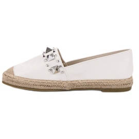 Janessa Espadrilles With Studs white 2