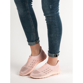 Renda Women's Slip-On Shoes pink 2