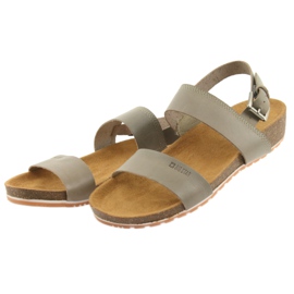 Big Star Gray women's sandals 274A014 multicolored 3