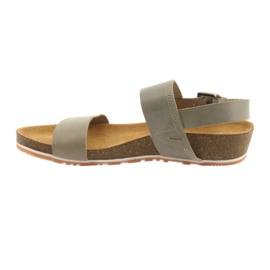 Big Star Gray women's sandals 274A014 multicolored 2