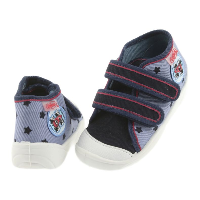 Befado sneakers children's shoes 212P057 red navy blue blue 4