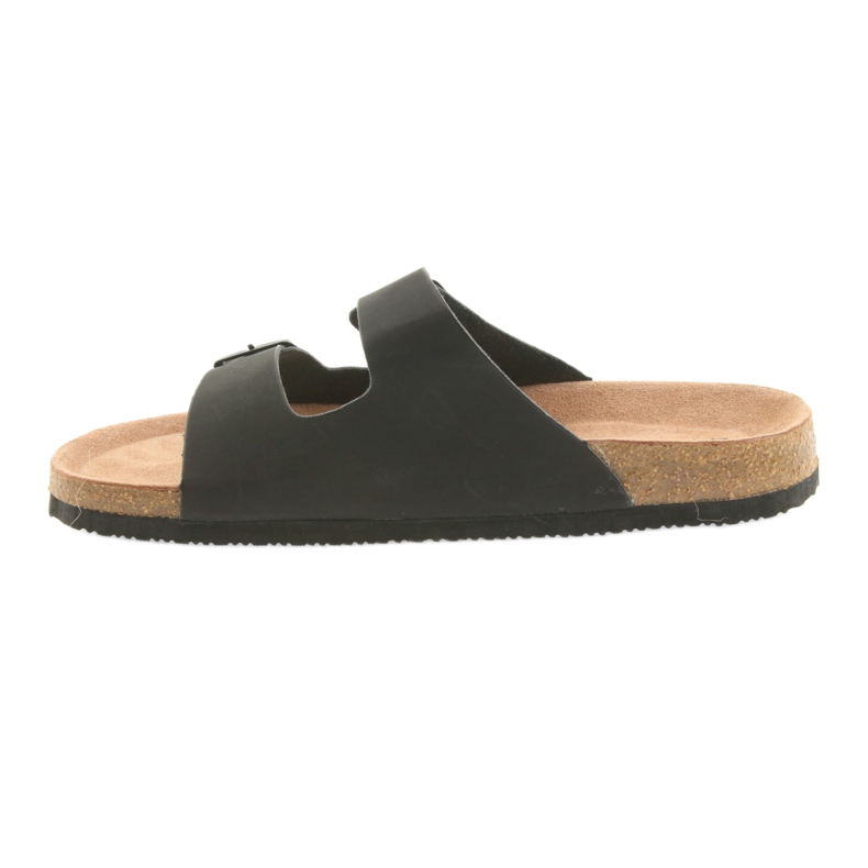 Men's profiled Big Star 174605 black slippers 2