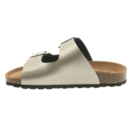 Medical slippers IZZI BIOX ALEX gold golden 2 Medical slippers IZZI BIOX ALEX gold golden 2