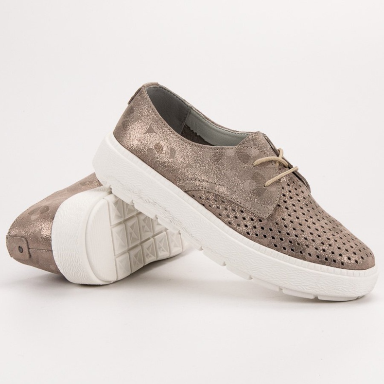 Goodin Light Leather Shoes multicolored yellow 2