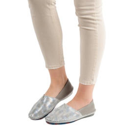 Goodin Leather Slip-on Shoes grey 1