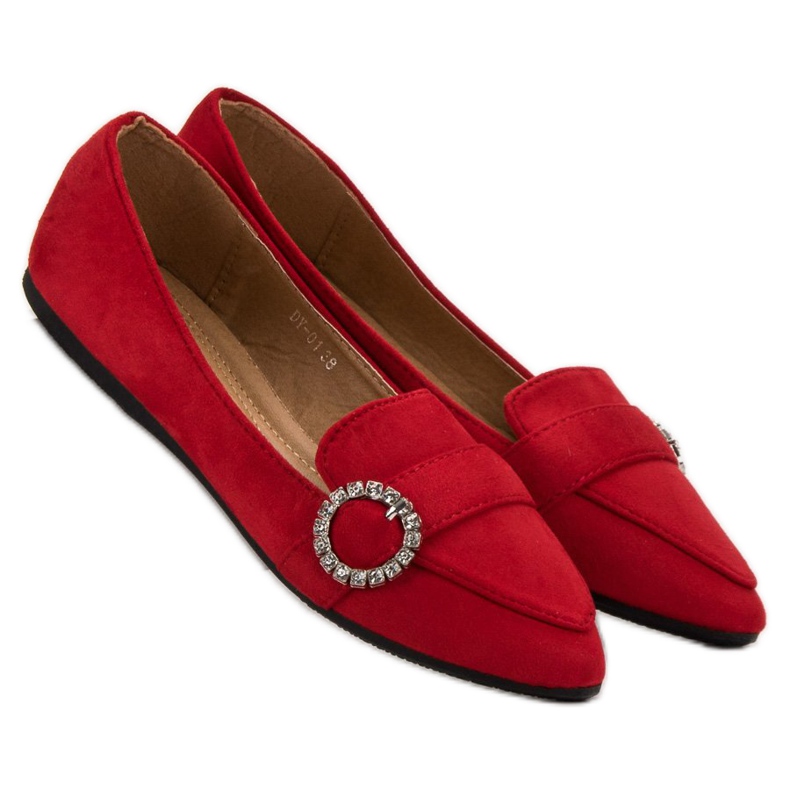 Ch. Creation Stylish loafers red 1