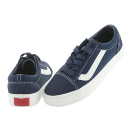 Atletico Children's sneakers tied 18081 navy blue 4 Atletico Children's sneakers tied 18081 navy blue 4