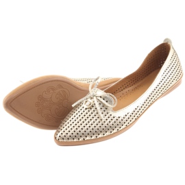 Badura golden bow ballerinas 4 Badura golden bow ballerinas 4