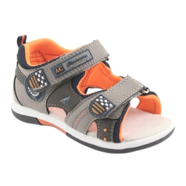 American Club DR13 boys' sandals gray orange grey navy blue 1 American Club DR13 boys' sandals gray orange grey navy blue 1