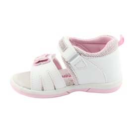 American Club American DR19 white butterfly girls' sandals pink 2 American Club American DR19 white butterfly girls' sandals pink 2