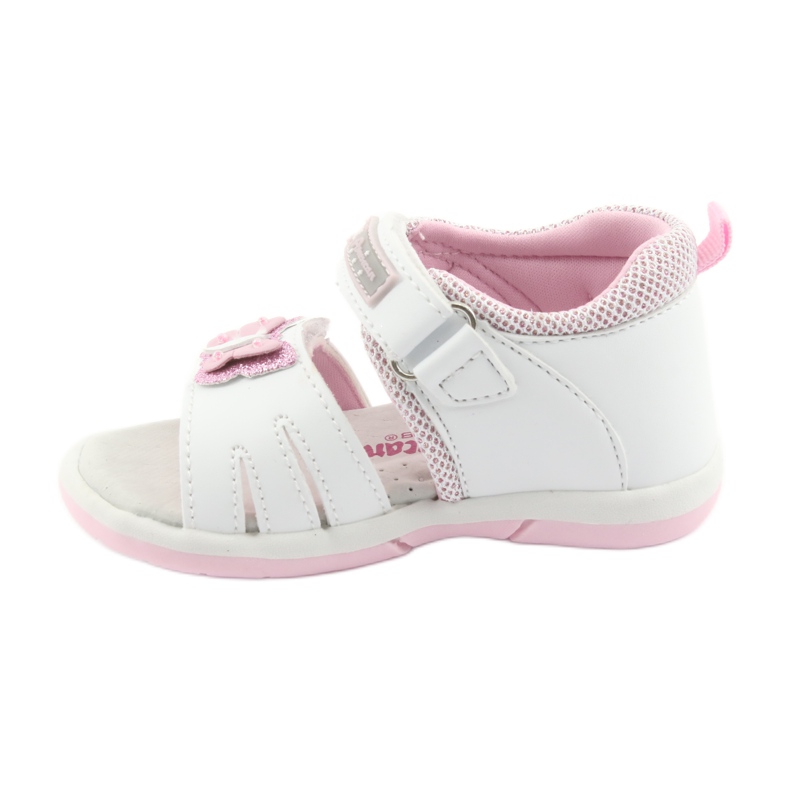 American Club American DR19 white butterfly girls' sandals pink 2 American Club American DR19 white butterfly girls' sandals pink 2