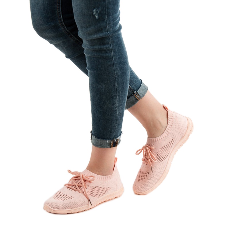 Renda Airy Sports Shoes pink 1 Renda Airy Sports Shoes pink 1