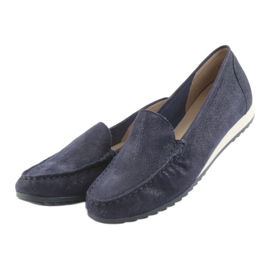 Caprice 24211 loafers blue 3