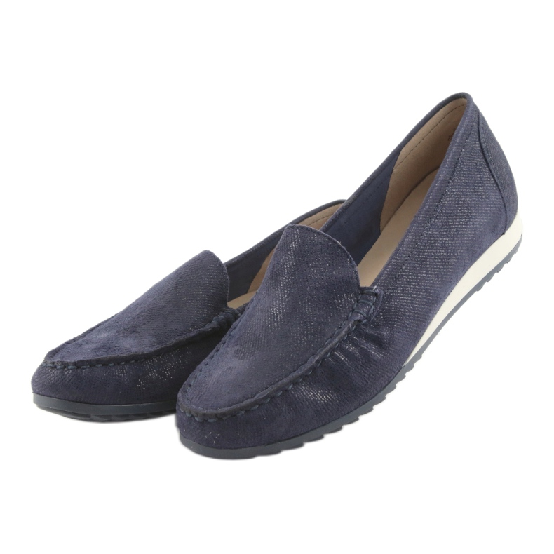 Caprice 24211 loafers blue 3