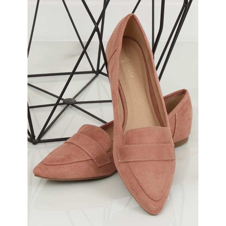 Pink pointed ballerinas 302 Pink 1 Pink pointed ballerinas 302 Pink 1