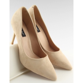 Pumps on a stiletto heel 66-26 Beige II-GAT 1
