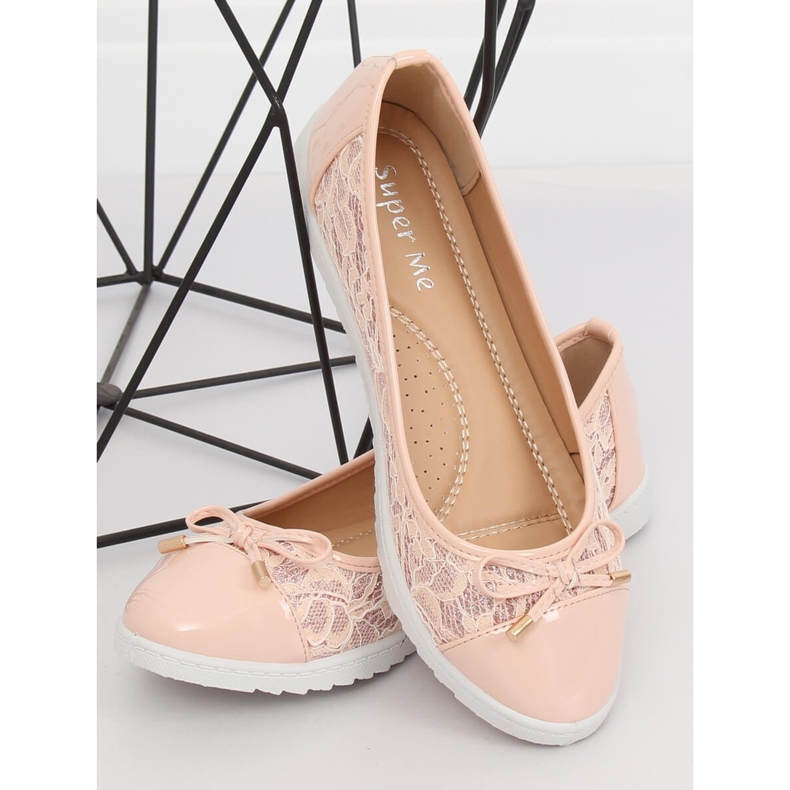 Pink women's ballerinas 7846-P Pink 2