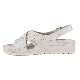 Goodin Sandals On The Platform white 1
