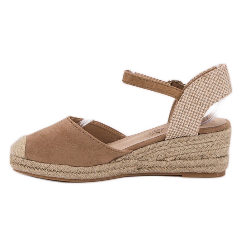 Kylie Wedge Espadrilles beige 1