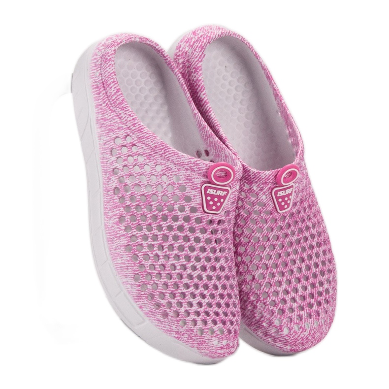 SHELOVET Pink Sports Slippers 1