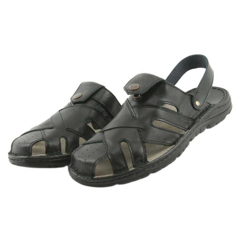 Naszbut 051 men's slippers black 3 Naszbut 051 men's slippers black 3