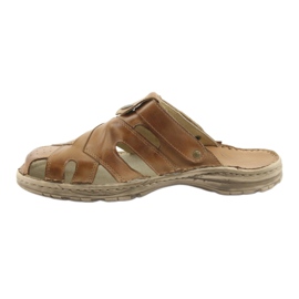 Naszbut men's slippers 051 beige 2 Naszbut men's slippers 051 beige 2