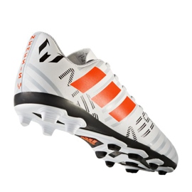Adidas Nemeziz Messi 17.4 FxG Jr S77200 football boots white 2