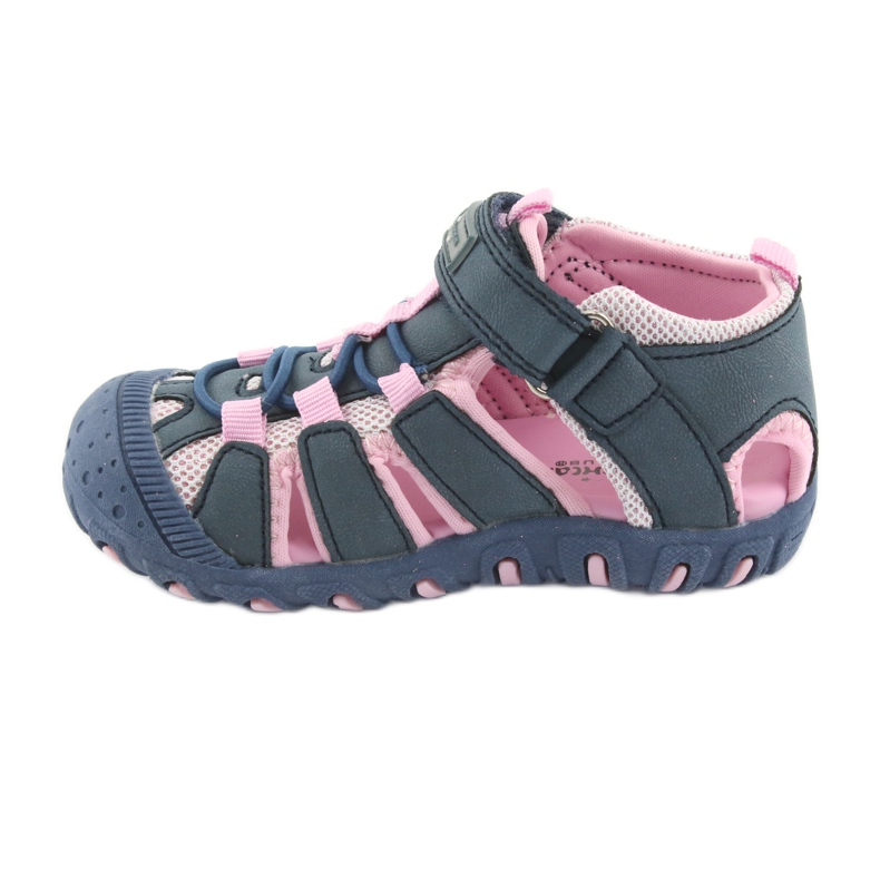 American Club sports sandals blue pink 2