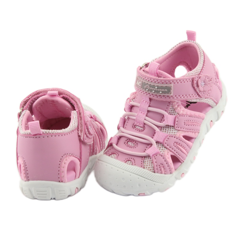 American Club sports sandals pink 4