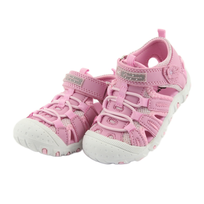American Club sports sandals pink 3
