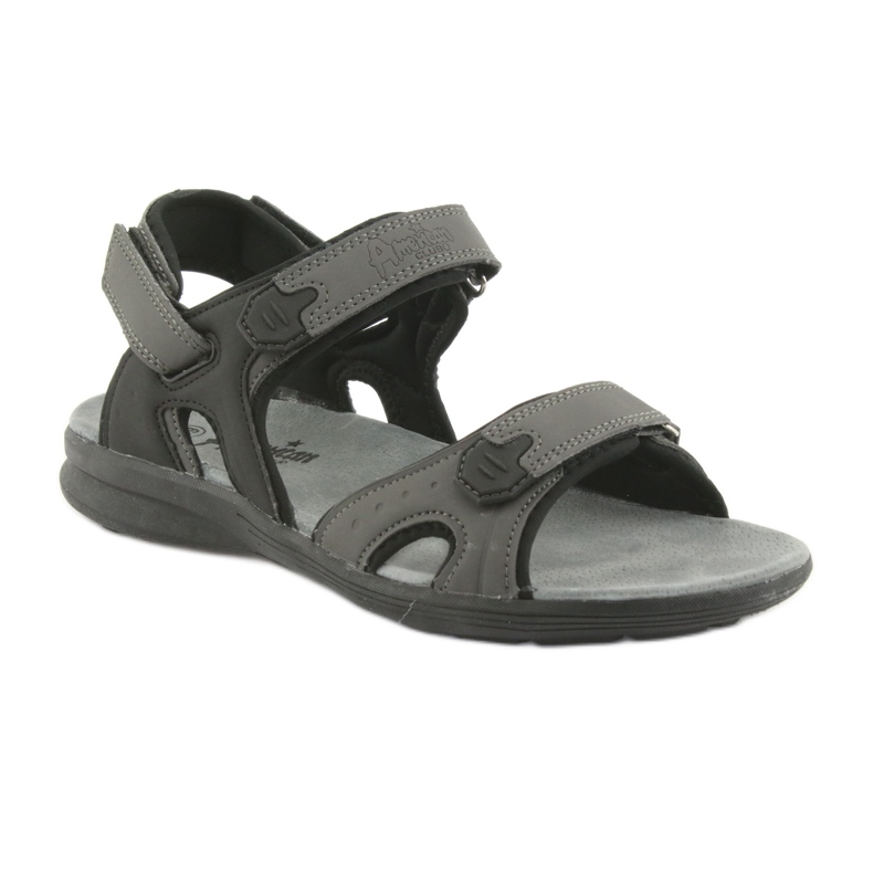 American Club American HL09 black / gray sports sandals grey 1 American Club American HL09 black / gray sports sandals grey 1