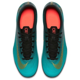Nike Mercurial Vapor 12 Club CR7 Mg M AJ3723-390 football shoes green green 2