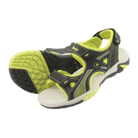 American Club RL22 black sandals for boys green 4 American Club RL22 black sandals for boys green 4