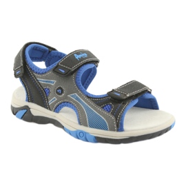 American Club RL22 navy / royal sandals for boys blue grey navy blue 1