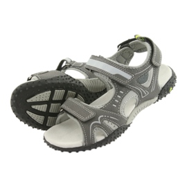 Men's sports sandals American Club RL18 gray grey 4