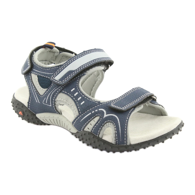 American Club RL18 navy boys' sandals grey navy blue 1 American Club RL18 navy boys' sandals grey navy blue 1