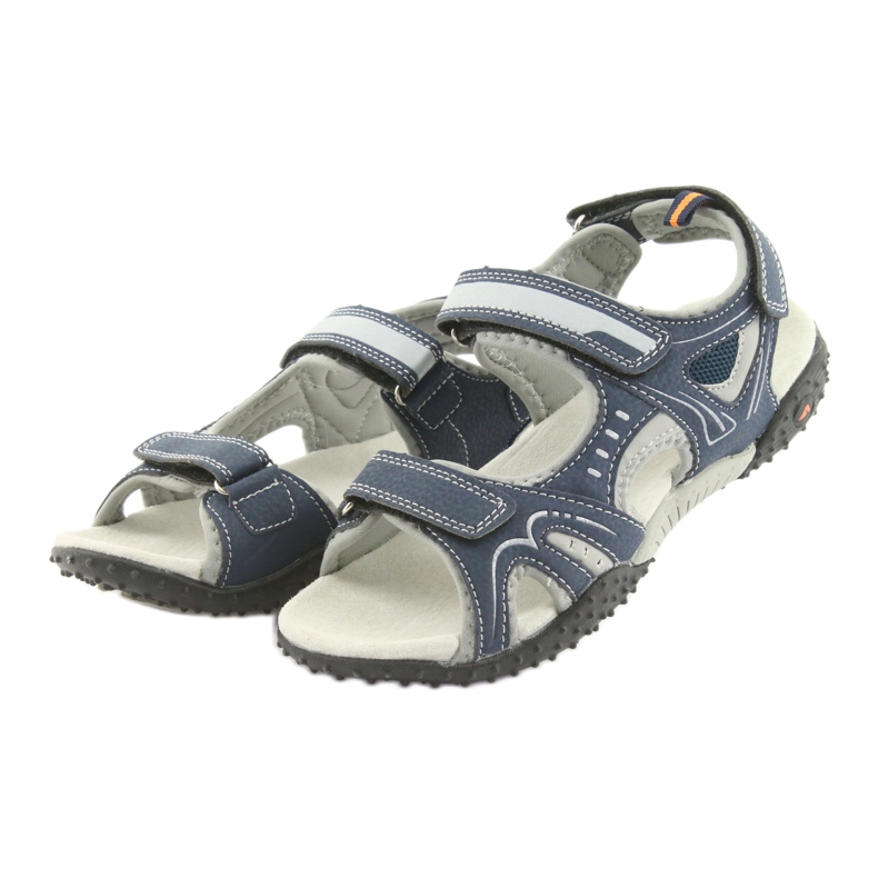American Club RL18 navy boys' sandals grey navy blue 3 American Club RL18 navy boys' sandals grey navy blue 3
