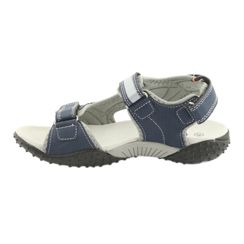 American Club RL18 navy boys' sandals grey navy blue 2 American Club RL18 navy boys' sandals grey navy blue 2