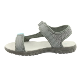 American Club American sandals with RL10 leather insert gray/blue grey 2