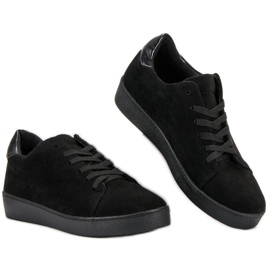 Lucky Shoes Suede Sports Shoes black 2