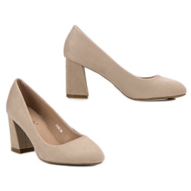 Super Mode Pumps On A Pillar multicolored red 1