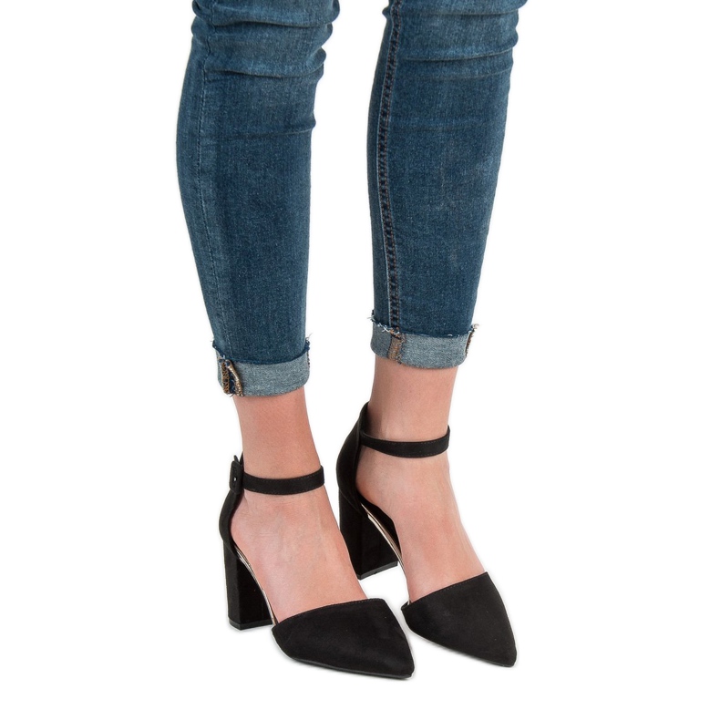 SHELOVET Pumps In Spitz black 2 SHELOVET Pumps In Spitz black 2