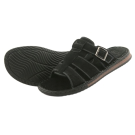 American Club American Men's flip flops lightweight podka06 black 4