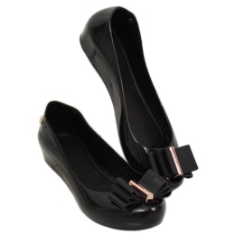Black Meliski ballerinas CK87-P Black 1