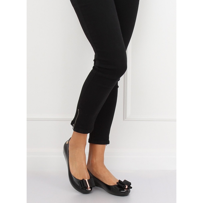 Black Meliski ballerinas CK87-P Black 2