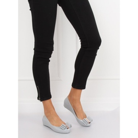 Meliski gray ballerinas CK87-P Gray grey 1