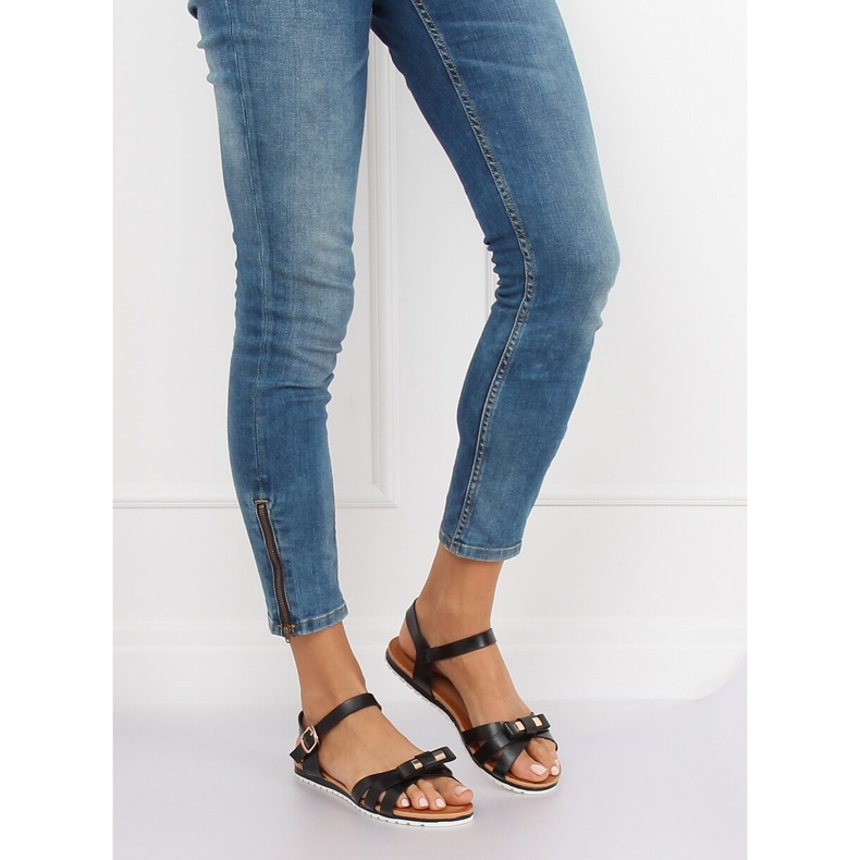 Black women's sandals G210 Black 1