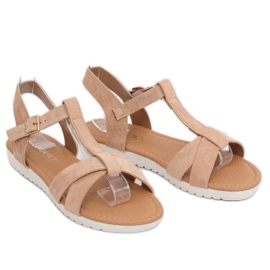 Pink women's sandals X567 Pink 1