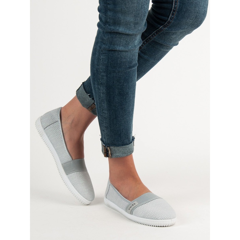Gray VICES Slipons grey 1